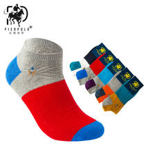 5 Pairs/Lot Summer New Fashion Embroidery Casual Brand Polo Business Men Socks High Quality Cotton Socks Sport Male Wholesale 2024 - buy cheap
