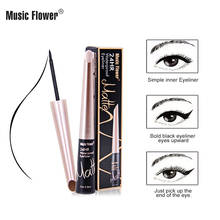 Music Flower Eyeliner Liquid Cool Black Eyeliner Water Pen Waterproof Long-Lasting Unsickness-Edited Makeup Goods Cosmetic Gift 2024 - buy cheap
