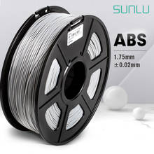 SUNLU 1,75 мм ABS нить для 3D принтера точность измерения +/-0,02 мм 1 кг пластик ABS 3D печатные материалы 2024 - купить недорого
