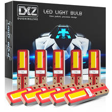 DXZ-bombillas LED superbrillantes para tablero de instrumentos de coche, chips Canbus blancos 2SMD, W3W W1.2W T5, sin errores, 12V, 10 Uds. 2024 - compra barato