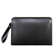 Retro ancient crazy horse leather men's handbags business day Clutch bag long hand bag head layer cowhide leather wallet purse 2024 - buy cheap