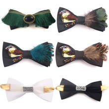 New Bow Tie For Men Women Classic Suits Bowtie For Wedding Party Bowknot Adult Original Design Natural Bow Ties Cravats Ties 2024 - buy cheap