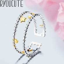 Charme boho estrela anéis para as mulheres do vintage dedo anel 2020 junta feminina moda jóias presentes de casamento 2024 - compre barato
