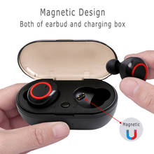 JIMARTI Y50 bluetooth earphone 5.0 TWS Wireless Headphons earphones  Earbuds  Stereo Gaming Headset With  Charging Box for phone 2024 - купить недорого