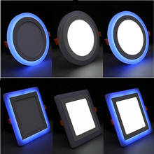Painel de luz de led quadrado 6w 9w 16w 24w com 3 modelos, para teto e cozinha, ac 85-265v + driver 1 embutido