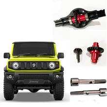 Peças de reposição de carro jimny suzuki 1/16 rc, atualização de metal, eixo modificado, guarda-chuva engrenagem, peça op 2024 - compre barato