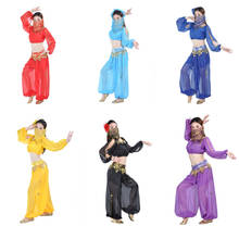 Conjunto de fantasia de dança do ventre, traje egito de dança do ventre em 9 cores 2024 - compre barato