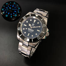 STEELDIVE mens dive watches luxury brand,sport men automatic mechanical watch 200m waterproof wristwatch C3 luminous clock NH35 2024 - buy cheap