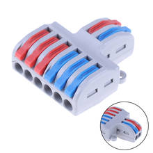 Hot Sale Mini Fast Wire Connector Universal Wiring Cable Connector Push-in Conductor Terminal Block  SPL-62/42 2024 - buy cheap