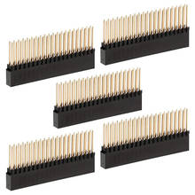 Cabezal de apilamiento de 2x20 pines para Raspberry Pi A +, modelo B +, 2/3/4 (paquete de 5) 2024 - compra barato