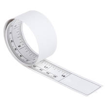 Self Adhesive Metric Measure Tape Vinyl Silver Rulers For Sewing Machine Sticker 2024 - buy cheap