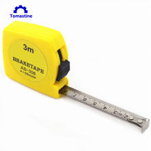 Regla de cinta métrica retráctil de acero inoxidable 306, herramienta de medición de posición de bloqueo automático, 3m, para medir la longitud 2024 - compra barato