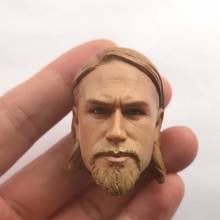 1/6 Scale Jackson Jax Teller Head Sculpt Sons of Anarchy  Charles Matthew Hunnam Male Soldier Head Carving Action Figure Toy 2024 - buy cheap