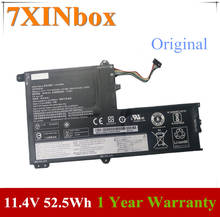 7xinbox 11,4 V 52.5Wh оригинальный L15L3PB0 L15M3PB0 Аккумулятор для ноутбука Lenovo 510-14isk IdeaPad 320S-14IKB Flex 4 1470 1570 1480 2024 - купить недорого