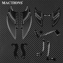 Motorcycle Front Rear Floorboards Brake Arm Kit Shift Lever & Shift Pegs Set Aluminum For Harley Touring 2014-2019 Road King Tri 2024 - buy cheap