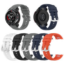Correa de silicona para reloj inteligente, pulsera de repuesto para Honor GS Pro 2024 - compra barato