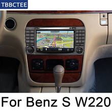 Navegador GPS Multimedia para Mercedes Benz Clase S W220 1995 ~ 2005 NTG, reproductor dvd, android para el coche, mapa de navegación, autorradio, WiFI, mapa BT 2024 - compra barato