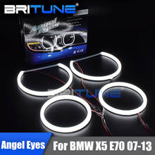 Britune Angel Eyes For BMW X5 E70 Xenon Headlight Running Lights Auto Car Accessories Cotton Halo Rings Turn Signal Lamp Tuning 2024 - buy cheap