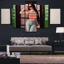 Home Decor Modular Canvas Picture Fashion Sexy Female Star Painting Bedroom Living Room Poster Home Canvas Painting 2024 - buy cheap