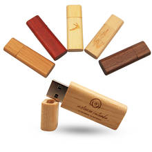 free Customize Logo Wood Wedding Gift USB 2.0 Flash Drive 4GB 8GB 16GB 32GB Pendrive Mini Creative Pen Drive Memory U Stick 2024 - buy cheap