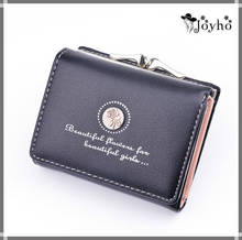 Brand Designer Small Wallets Women Leather Phone Wallets Female Short Zipper Coin Purses Money Credit Card Holders Clutch Bags 2024 - buy cheap