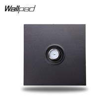 Wallpad S6 Black White Antenna Satellite TV Connection Wall Wiring Outlet Socket Modular DIY Free Combination 2024 - buy cheap