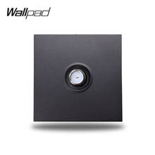 Wallpad S6 negro blanco antena TV vía satélite conexión pared cableado salida hembra Modular Combinación libre para manualidades 2024 - compra barato