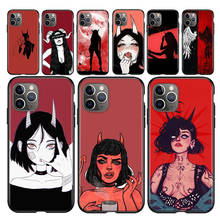 Devil woman Silicone Cover For Apple Iphone 12 Mini 11 Pro XS MAX X XR 6 7 8 Plus 6S 5 5S SE Phone Case 2024 - buy cheap