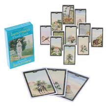 Cartas de oráculo lenormandy, cartas de Tarot, versión en inglés, 44 unidades 2024 - compra barato