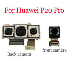 Оригинальная Рабочая большая Задняя Основная камера гибкий кабель для Huawei P20 Pro P20Pro маленькая фронтальная камера Запчасти для телефона 2024 - купить недорого
