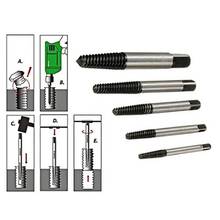 5/6 Pcs Screw Extractor Center Drill Bits Guide Set Carbon Steel Metric Broken Damaged Bolt Remover 3-22mm Screw Extractor 2024 - buy cheap