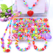 500Pcs/Set DIY Handmade Colorful Beads Accessory For Necklace&Bracelet Girl Jewelry Making Toys Arts And Crafts Educational Toys 2024 - buy cheap