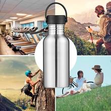 350ml-750ml Stainless Steel Water Bottle Slim Flask Portable Hot Cold Water Bottle Outdoor Cycling Sports Travel Camping Bottle 2024 - buy cheap