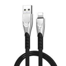 Zicas para Apple Cable de datos de carga USB para iPhone 7, 6X8 6S 5S Plus XS MAX XR para iPad Mini IOS 12 8 Pin rápido Cables de carga de 1M 2024 - compra barato