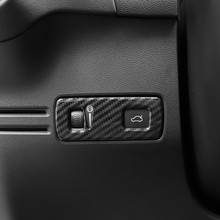 Acessórios para interiores automotivos, capa com botão de controle central, para volvo xc40 xc 40 2019 2020 2024 - compre barato