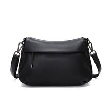 2020 New Soft Real Leather Handbags 100% Genuine Leather Shoulder Crossbody Bag Women Luxury Designer Lady Purse Messenger Bags 2024 - buy cheap
