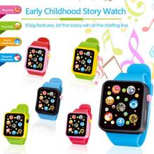 Reloj de simulación con pantalla táctil para niños, juguete educativo multifuncional, de plástico, analógico y Digital, nuevo 2024 - compra barato