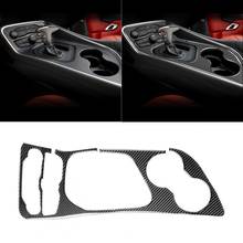50% Hot Sales!!!Carbon Fiber Sticker Clear Lines Shifter Panel Cover Trim for Dodge Challenger 2015-up Left Drive 2024 - buy cheap