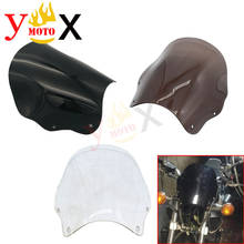 Parabrisas delantero de ABS para motocicleta, pantalla a prueba de viento y soporte para Yamaha V-MAX VMAX 1200 V-MAX1200 VMAX1200 85-07 2024 - compra barato