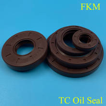 30*45*5/7/8/10 30x45x5/7/8/10 Brown Fluoro FKM Fluorine Rubber Spring Double 2 Lip TC Ring Gasket Radial Shaft Skeleton Oil Seal 2024 - buy cheap