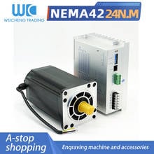 NEMA42 110BYG350 stepper motor set 24N.M with 9ADSP digital driver three-phase stepper motor 2024 - buy cheap