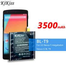 Аккумулятор 3500 мА · ч, литий-ионный аккумулятор BL-T9 для LG Google Nexus 5 / Nexus G E980 D820 D821, Megalodon D8 BL T9 2024 - купить недорого