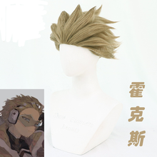 New Cosplay Hawks Boku No Hero Academia Wig Anime My Hero Academia High Quality Short Hair Hawks Cosplay Wig and Hairnet 2024 - buy cheap