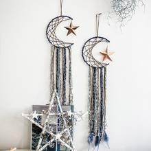 Lua de metal artesanato aros sonho apanhador anéis para diy dreamcatchers grinaldas macrame 2024 - compre barato