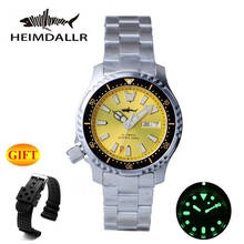 HEIMDALLR Automatic Men's Watch NH36 Men Mechanical Wristwatches Diver Watch 200M 316L Steel Sapphire Crystal 3C Luminous Dial 2024 - buy cheap