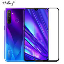 Full Cover Tempered Glass Realme 5 Pro Screen Protector Whole Glue Safety Glass For Oppo Realme 5 Pro Glass Oppo Realme 5 Pro 2024 - buy cheap