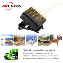 Rastreador Solar con GPS para mascotas, localizador de vaca, impermeable, largo modo de reposo, alarma SOS de por vida, aplicación Web gratuita 2024 - compra barato