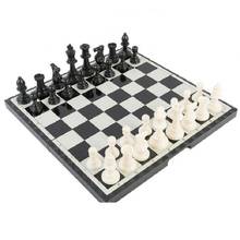 Chess Children Magnetic Students Beginners Black and White Chess Pieces Adult Magnetic Chess Board Small Medium Large 2024 - buy cheap