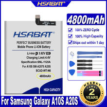HSABAT-Batería de 4800mAh para móvil, pila de gran capacidad para Samsung Galaxy A10S, A20S, SCUD-WT-N6, A207F/M, A107F/DS/M, Honor acebo 2 Plus, SM-A2070 2024 - compra barato