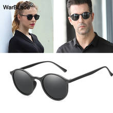 WarBLade-Gafas de sol polarizadas para hombre y mujer, lentes de sol Retro redondas y pequeñas para conducir, UV400 2024 - compra barato